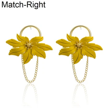 Match-Right Women Statement Big Flower Earrings For Women Long Dangle Cute Korean Drop Earrings Pendant Female Jewelry SP702
Match-Right Women Statement Big Flower Earrings For Women Long Dangle Cute Korean Drop Earrings Pendant Female Jewelry SP702