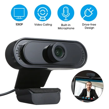 Web Cam 1080P High Definition Video Webcam with Mic Computer PC Camera for Video Conference Live Streaming Recording
Web Cam 1080P High Definition Video Webcam with Mic Computer PC Camera for Video Conference Live Streaming Recording