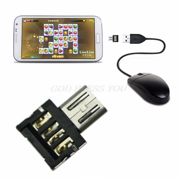 OTG Function Turn to Micro USB Flash Drive U Disk For Tablet PC Phone Adapter
OTG Function Turn to Micro USB Flash Drive U Disk For Tablet PC Phone Adapter