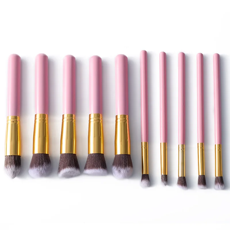 Manufacturers Wholesale Ten Five Small Makeup Brush Set Portable Models with Wooden Handle Beauty Tool
Manufacturers Wholesale Ten Five Small Makeup Brush Set Portable Models with Wooden Handle Beauty Tool