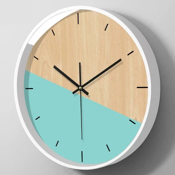 Simple Nordic Wall Clock Creative Silent Vintage Living Room Clocks Wall Reloj De Pared Modern Design Kitchen Home Decor MM60WC 
Simple Nordic Wall Clock Creative Silent Vintage Living Room Clocks Wall Reloj De Pared Modern Design Kitchen Home Decor MM60WC