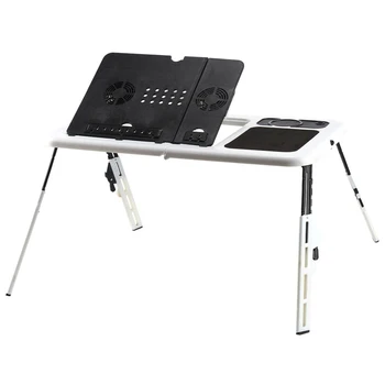 Foldable Laptop Desk Foldable Computer Desk Table e-Table Bed USB Cooling Fans Stand TV Tray 21.5x 10.4 inch
Foldable Laptop Desk Foldable Computer Desk Table e-Table Bed USB Cooling Fans Stand TV Tray 21.5x 10.4 inch