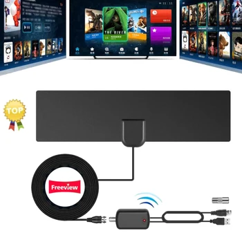 Indoor HD signal amplifier Digital TV antenna HDTV 4K 200 miles range 5DB for navigation radio HDTV antenna TV signal receiver
Indoor HD signal amplifier Digital TV antenna HDTV 4K 200 miles range 5DB for navigation radio HDTV antenna TV signal receiver