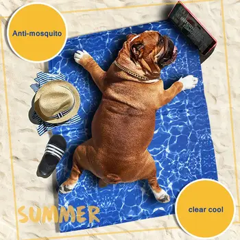 TiOODRE Pet Cooling Mat Dog Ice Pad Summer Kennel Mat Pad Large Dog Mat Breathable Pet Dog Bed Cooling Sleeping Pad
TiOODRE Pet Cooling Mat Dog Ice Pad Summer Kennel Mat Pad Large Dog Mat Breathable Pet Dog Bed Cooling Sleeping Pad