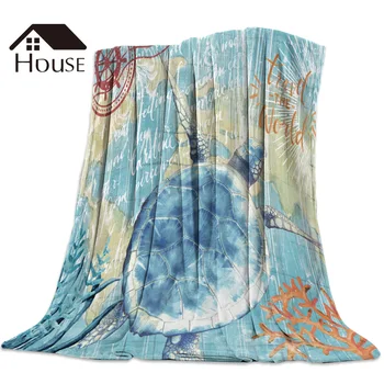 Sea Life Series Turtles Printed Nap Blanket Soft Comfortable Velvet Plush Navigation Blankets Warm Sofa Bed Sheets
Sea Life Series Turtles Printed Nap Blanket Soft Comfortable Velvet Plush Navigation Blankets Warm Sofa Bed Sheets