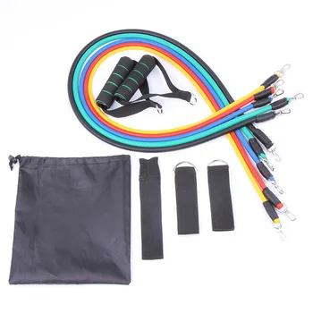 Multi-Function Training TPE 11-Piece Set Pulling Rope Muscle Strength Pull Rope Set Resistance Workout Bands Fitness Equipment
Multi-Function Training TPE 11-Piece Set Pulling Rope Muscle Strength Pull Rope Set Resistance Workout Bands Fitness Equipment