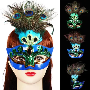 Venetian Mask Masquerade Carnival Ball Disguise Peacock Feather Mask For Halloween New Design Kids Toys Gift
Venetian Mask Masquerade Carnival Ball Disguise Peacock Feather Mask For Halloween New Design Kids Toys Gift