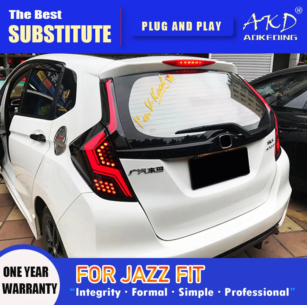 Задняя фара AKD для Honda Jazz, светодиодная лампа, задняя фара 2014-2018, подходит для заднего противотуманного тормоза, сигнала поворота, автомобильные аксессуары
Задняя фара AKD для Honda Jazz, светодиодная лампа, задняя фара 2014-2018, подходит для заднего противотуманного тормоза, сигнала поворота, автомобильные аксессуары