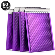 50pcs Purple Mailer Poly Bubble Padded Bubble Mailer Mailing Envelopes for Packaging Self Seal Shipping Bag Black White and Pink
50pcs Purple Mailer Poly Bubble Padded Bubble Mailer Mailing Envelopes for Packaging Self Seal Shipping Bag Black White and Pink