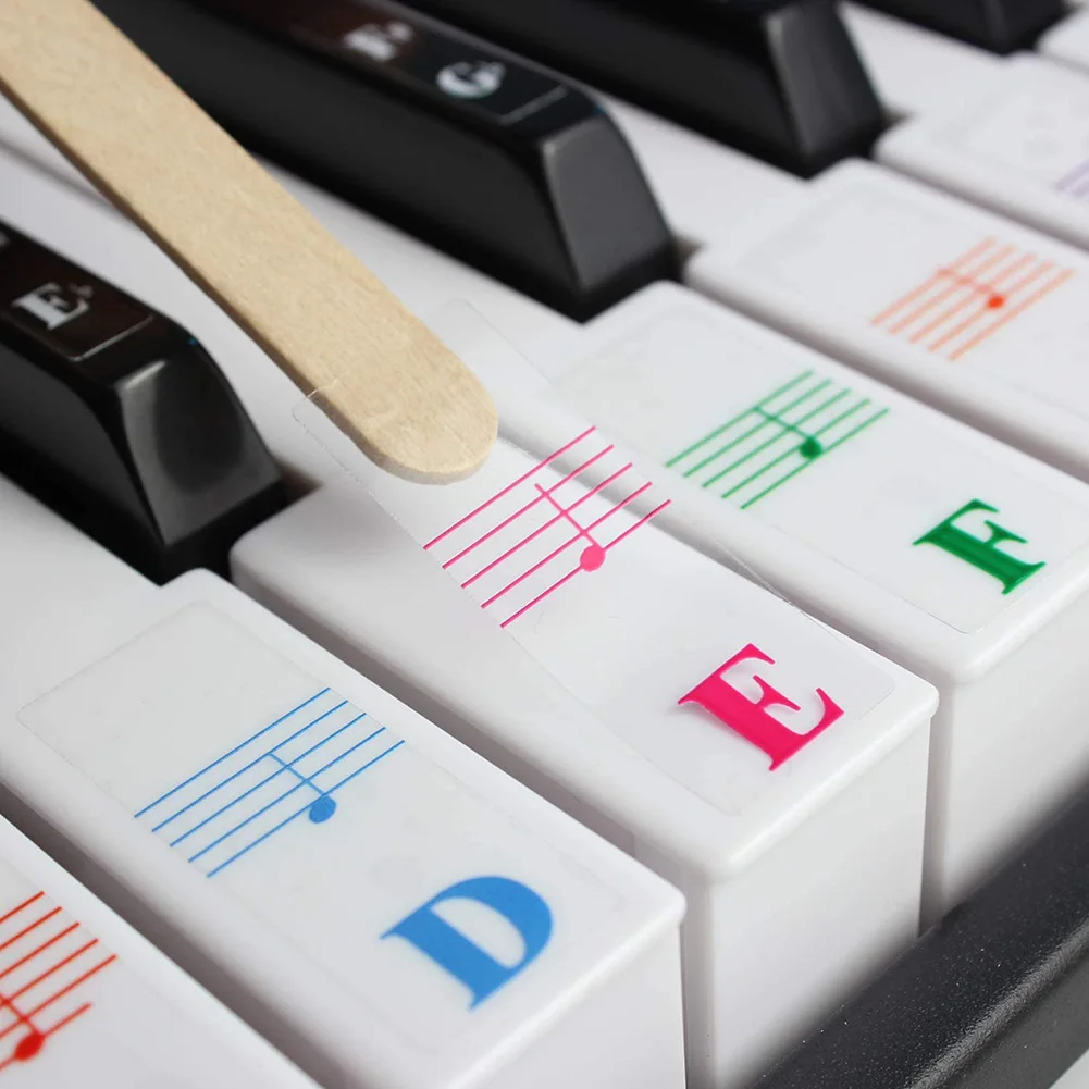 Piano Sticker Transparent Piano Keyboard Sticker Electronic Keyboard 54/61/88 Key Piano Sticker Kids Beginners Piano Practice
Piano Sticker Transparent Piano Keyboard Sticker Electronic Keyboard 54/61/88 Key Piano Sticker Kids Beginners Piano Practice