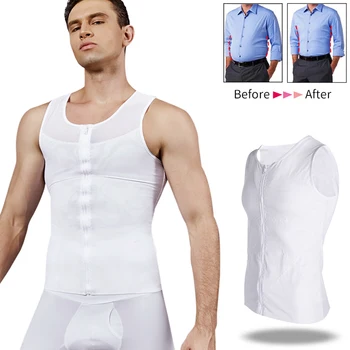 Men Slimming Body Shaper Gynecomastia Compression Shirts Tummy Control Shapewear Waist Trainer Belly Abdomen Shapers Mens Corset
Men Slimming Body Shaper Gynecomastia Compression Shirts Tummy Control Shapewear Waist Trainer Belly Abdomen Shapers Mens Corset