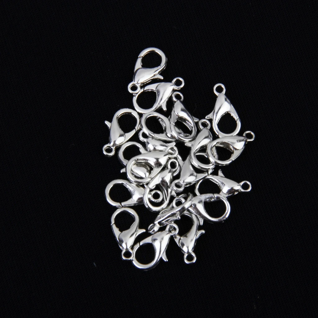 Jewellery Making Starter Kit Findings Elastic Cord Thread silver color Jewellery Making Starter Kit Findings Elastic Cord Thread silver color