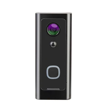 WiFi Smart Video Doorbell, Wireless Intercom Doorbell, Security Home Camera Real-Time Video and Two-Way Talk
WiFi Smart Video Doorbell, Wireless Intercom Doorbell, Security Home Camera Real-Time Video and Two-Way Talk
