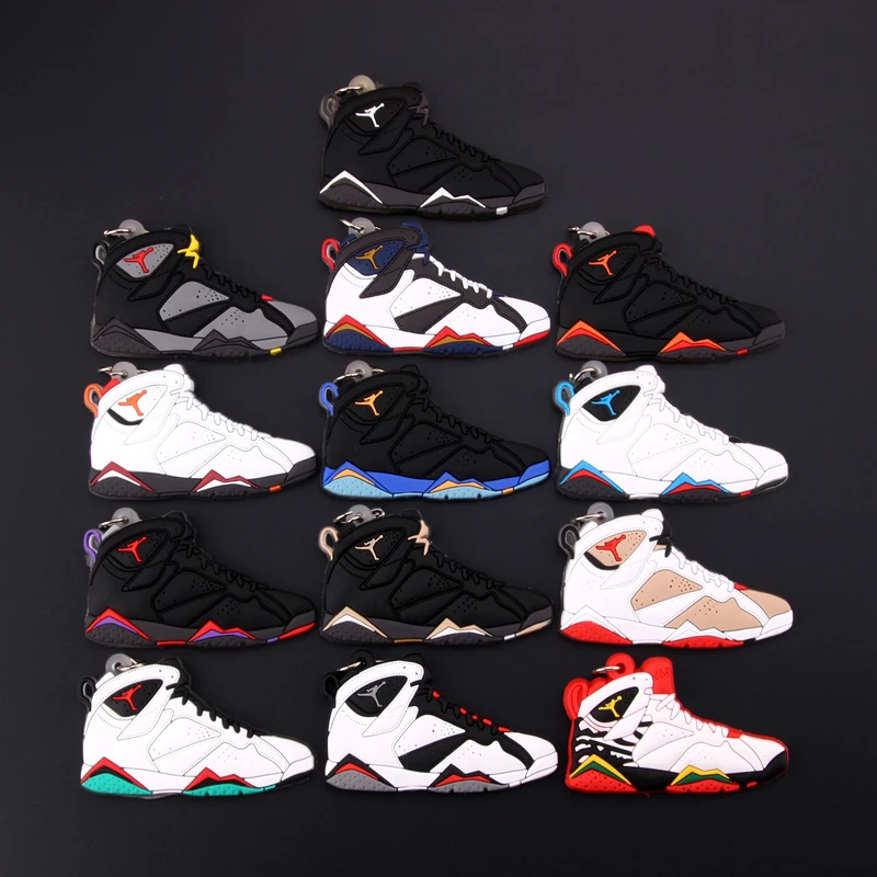 New Mini AJ 7 Basketball Sneaker Keychain Fashion Men Women Kid Jordan Key Ring Gift Retro Shoe Key Chain Key Holder Porte Clef
New Mini AJ 7 Basketball Sneaker Keychain Fashion Men Women Kid Jordan Key Ring Gift Retro Shoe Key Chain Key Holder Porte Clef