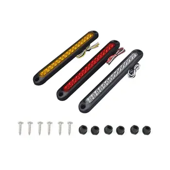 10-30V 15 LED Waterproof Trailer Truck Turn Signal Lamp Bar Tail Light Strip LED Tail Light Car Lights Accessories Energy Saving
10-30V 15 LED Waterproof Trailer Truck Turn Signal Lamp Bar Tail Light Strip LED Tail Light Car Lights Accessories Energy Saving