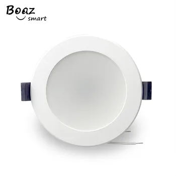 3.5 Inch EU Adapter Led Ceiling Light warm white Dimmable wifi Smart Recessed Downlight Voice Control By Alexa Google Home Lamp
3.5 Inch EU Adapter Led Ceiling Light warm white Dimmable wifi Smart Recessed Downlight Voice Control By Alexa Google Home Lamp