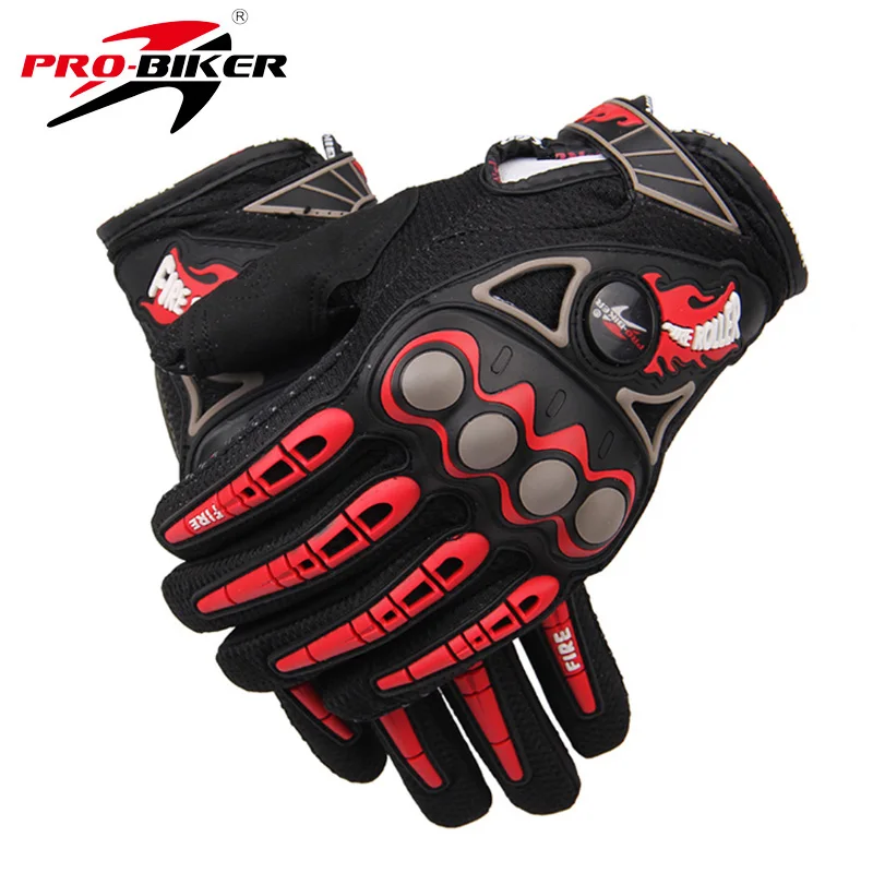 

PRO-BIKER Motorcycle Gloves Moto Racing Motorbike Motocross Motor Riding cycling bicycle glvoes Black Red Blue Orange MCS-23