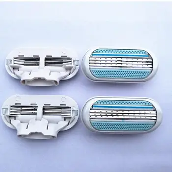 4Pcs 3-layer Female Manual Shaving Razor Blades Trimmer Hair Removal CareTool Made of high quality material,washable and durable
4Pcs 3-layer Female Manual Shaving Razor Blades Trimmer Hair Removal CareTool Made of high quality material,washable and durable