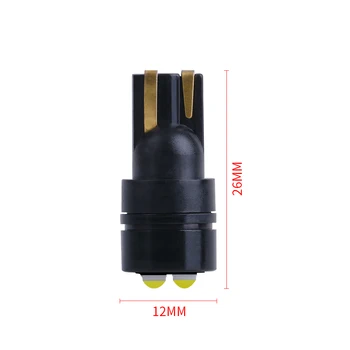2PCs T10 Decoder LED Car Width Lamp 4 SMD 3030 12V Car Bulb Side Wedge Light White Lightfor License Plate Interior Reading Light
2PCs T10 Decoder LED Car Width Lamp 4 SMD 3030 12V Car Bulb Side Wedge Light White Lightfor License Plate Interior Reading Light