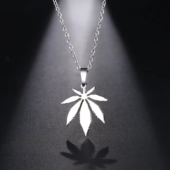 VA-76 Stainless Steel Necklace For Women Man Maple Leaf Choker Pendant Necklace Engagement Jewelry
VA-76 Stainless Steel Necklace For Women Man Maple Leaf Choker Pendant Necklace Engagement Jewelry