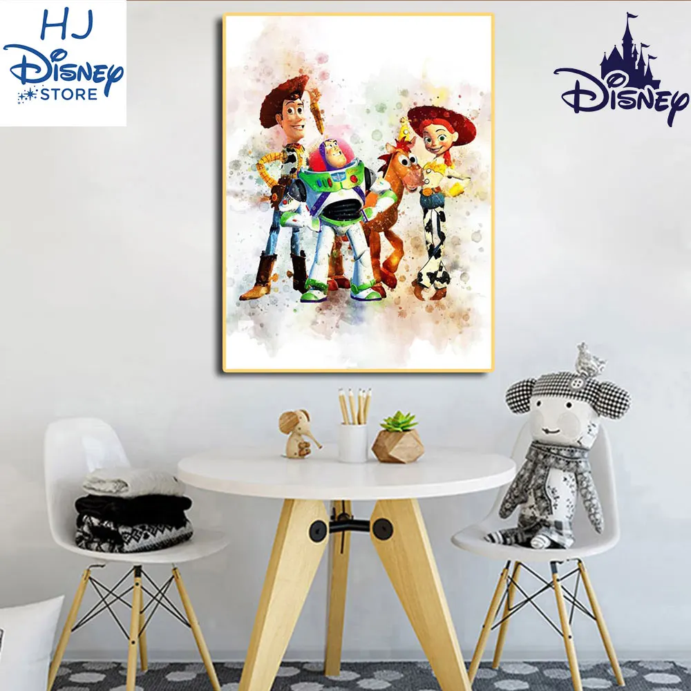 Toy Story Watercolor Prints Poster Wall Decor Art Party Toy Story Canvas Pantings for Children Decoration Disney Birthday Gift
Toy Story Watercolor Prints Poster Wall Decor Art Party Toy Story Canvas Pantings for Children Decoration Disney Birthday Gift