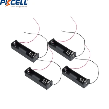 4pcs PKCELL 18650 1slot 18650 Battery Storage Box DIY Batteries Clip Holder Container With Wire Lead Power Battery Storage Case
4pcs PKCELL 18650 1slot 18650 Battery Storage Box DIY Batteries Clip Holder Container With Wire Lead Power Battery Storage Case