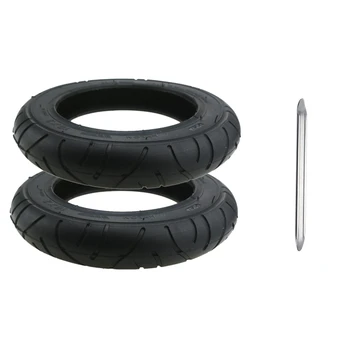 2Pcs For Xiaomi Mijia M365 10 Inch Electric Scooter Tire 10 x 2 Inflatable Solid Tire Wanda Tire With Crowbar 
2Pcs For Xiaomi Mijia M365 10 Inch Electric Scooter Tire 10 x 2 Inflatable Solid Tire Wanda Tire With Crowbar