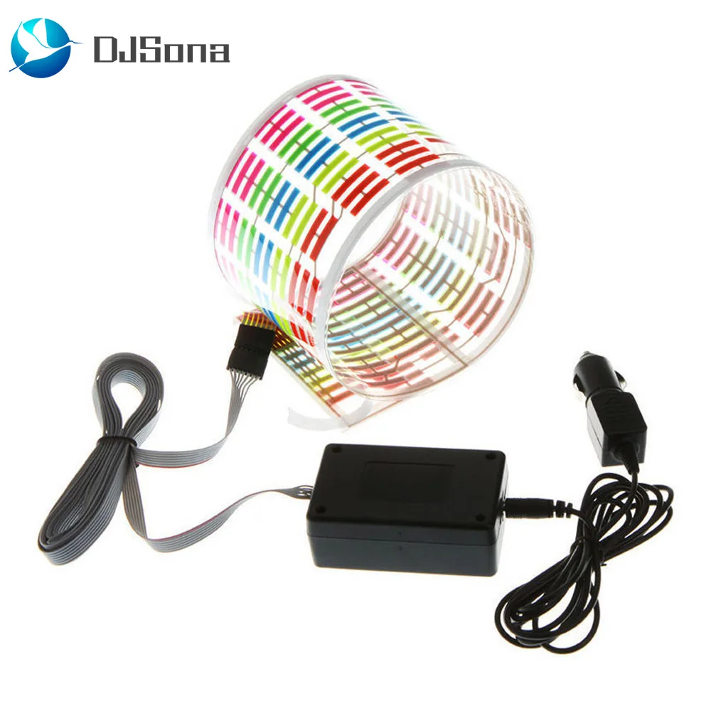 DJsona Car RGB LED Music Rhythm Flash Light Sound Activated Sensor Equalizer Rear Windshield Sticker Styling Neon Lamp Hot Sale
DJsona Car RGB LED Music Rhythm Flash Light Sound Activated Sensor Equalizer Rear Windshield Sticker Styling Neon Lamp Hot Sale