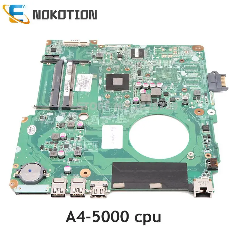 NOKOTION Laptop motherboard For HP Pavilion 15 15-N 734826-501 734826-001 DA0U93MB6D0 Mainboard A4-5000M CPU DDR3 full test | Компьютеры и