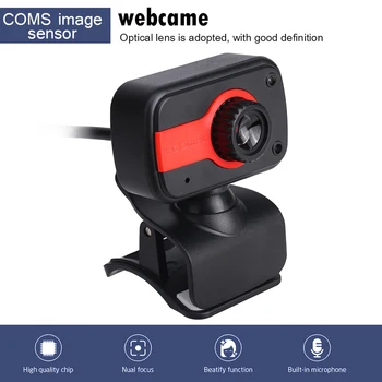 USB HD Webcam with Built-in Microphone 2LED Night Vision Clip-on Web Camera for Windows 10 8 7 XP
USB HD Webcam with Built-in Microphone 2LED Night Vision Clip-on Web Camera for Windows 10 8 7 XP
