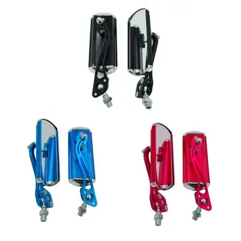 Aluminum Alloy Bicycle Bike Handlebar End Rectangle Rear View Mirror 360 Degree Rotation for Mountain Road Cycling
Aluminum Alloy Bicycle Bike Handlebar End Rectangle Rear View Mirror 360 Degree Rotation for Mountain Road Cycling