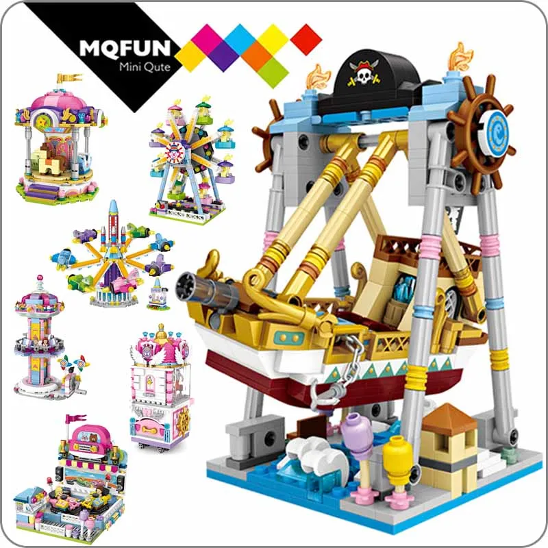 LOZ Mini Blocks Amusement Park Brick Building Blocks Toys for Kids Assembly DIY Children Street City View Educational 3d Model
LOZ Mini Blocks Amusement Park Brick Building Blocks Toys for Kids Assembly DIY Children Street City View Educational 3d Model