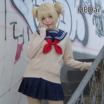 My Hero Academia Himiko Toga JK School Cosplay Costume Daily Uniforms Girl Dress Top+Coat+Skirt
My Hero Academia Himiko Toga JK School Cosplay Costume Daily Uniforms Girl Dress Top+Coat+Skirt