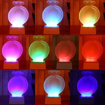 Desk Light Table Lamp 3D Diamond Ring Christmas Xmas Atmosphere Touch Control Art Kid Indoor Lighting Night Light Creative
Desk Light Table Lamp 3D Diamond Ring Christmas Xmas Atmosphere Touch Control Art Kid Indoor Lighting Night Light Creative