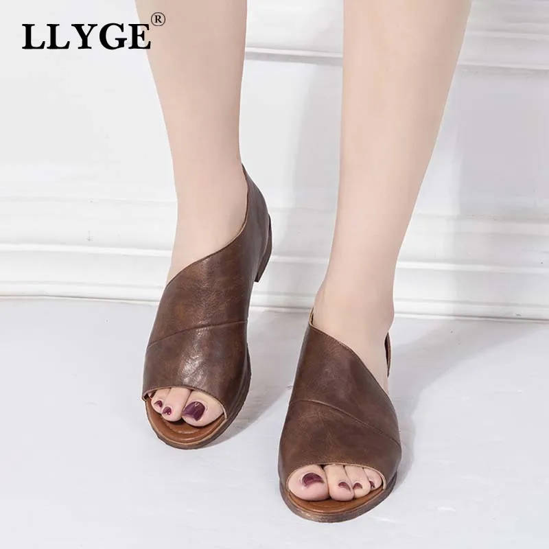 Women Sandals Fashion Solid Color Peep Toe Low Heel Rome Shoes Female Summer Casual Sandals Zapatos Mujer Plus Size 35~43
Women Sandals Fashion Solid Color Peep Toe Low Heel Rome Shoes Female Summer Casual Sandals Zapatos Mujer Plus Size 35~43