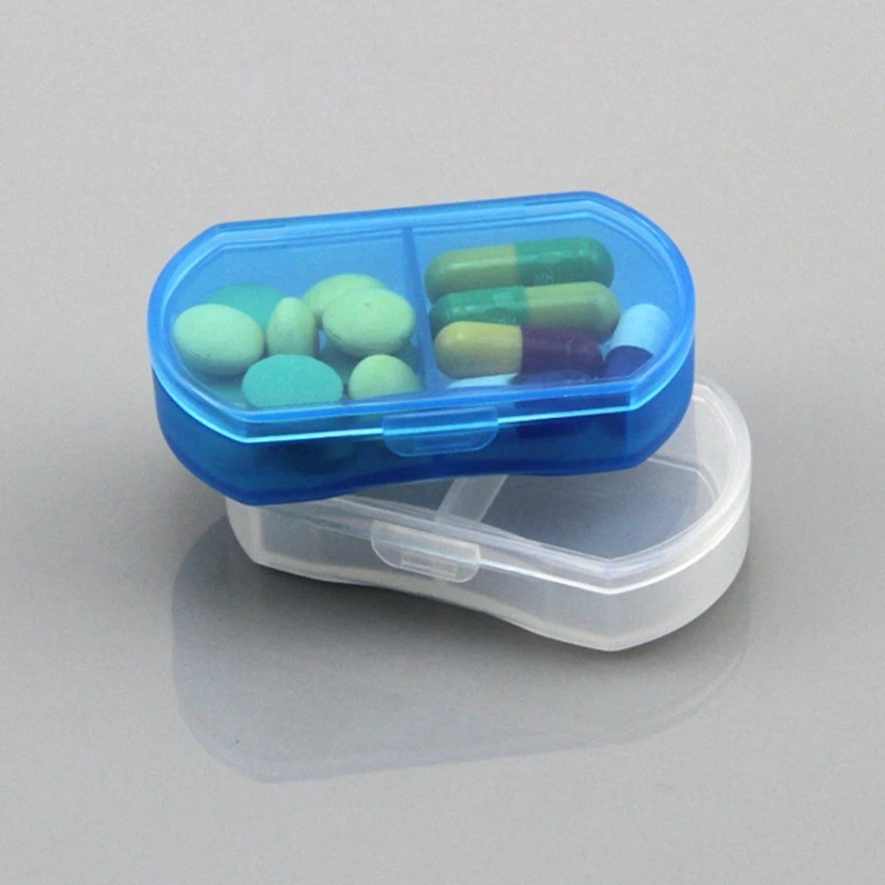 2 Grids Pill Box Holder Medicine Storage Organizer Container Case for Travel New
2 Grids Pill Box Holder Medicine Storage Organizer Container Case for Travel New