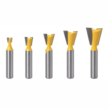 5Pcs 8mm Shank 14 Degree Grade Industrial Rod Dovetail Router Bit Swallow Tail Woodworking Milling Tools for Wood Cutter
5Pcs 8mm Shank 14 Degree Grade Industrial Rod Dovetail Router Bit Swallow Tail Woodworking Milling Tools for Wood Cutter