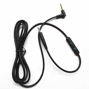 QC25 Audio Cable Calling Volume Control Stereo Black Universal With Mic Replacement Pause For Android
QC25 Audio Cable Calling Volume Control Stereo Black Universal With Mic Replacement Pause For Android