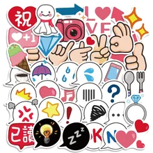 40PCs Daily Expression Sticker Chat Gesture Journal Material Phone Case Decorative Waterproof Cartoon Sticker Toy
40PCs Daily Expression Sticker Chat Gesture Journal Material Phone Case Decorative Waterproof Cartoon Sticker Toy
