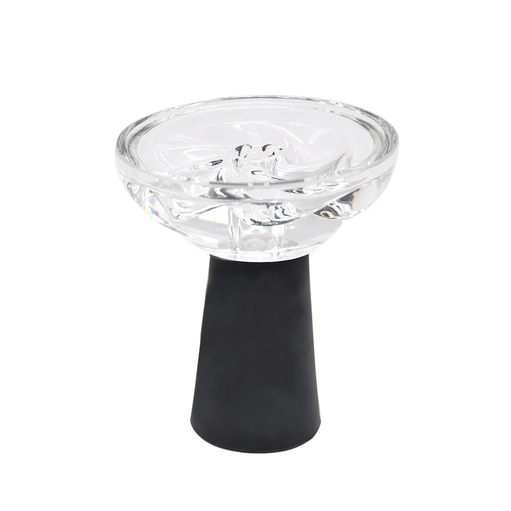 New type of glass hookah bowl,sheesha pothookah accessories, high temperature resistant, easy to clean, with silicone protectiv
New type of glass hookah bowl,sheesha pothookah accessories, high temperature resistant, easy to clean, with silicone protectiv