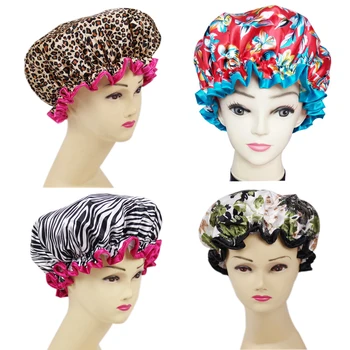 4 pcs per lot High quality double layer polyester satin fabric double layer shower caps 1 size fit all
4 pcs per lot High quality double layer polyester satin fabric double layer shower caps 1 size fit all