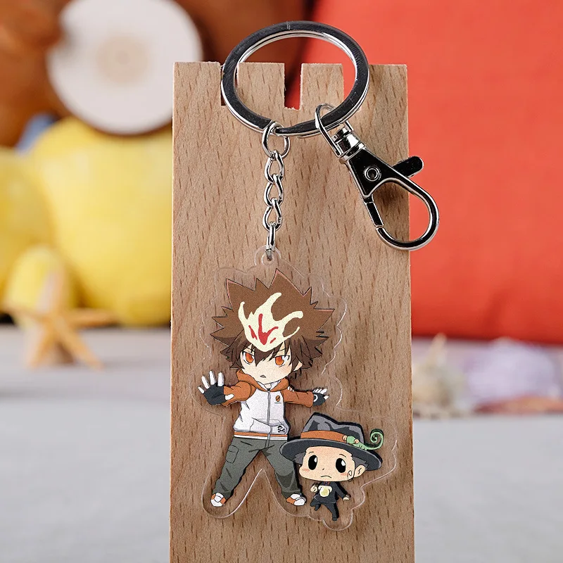 IVYYE HITMAN REBORN модные аниме акриловые брелки для ключей искусственный брелок