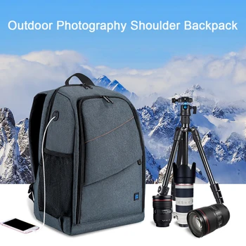 Photography Mobilephone Dual Shoulder Camera Backpack Laptop SLR DSLR Bag Waterproof Scratchproof Large Capacity Travel Outdoor
Photography Mobilephone Dual Shoulder Camera Backpack Laptop SLR DSLR Bag Waterproof Scratchproof Large Capacity Travel Outdoor