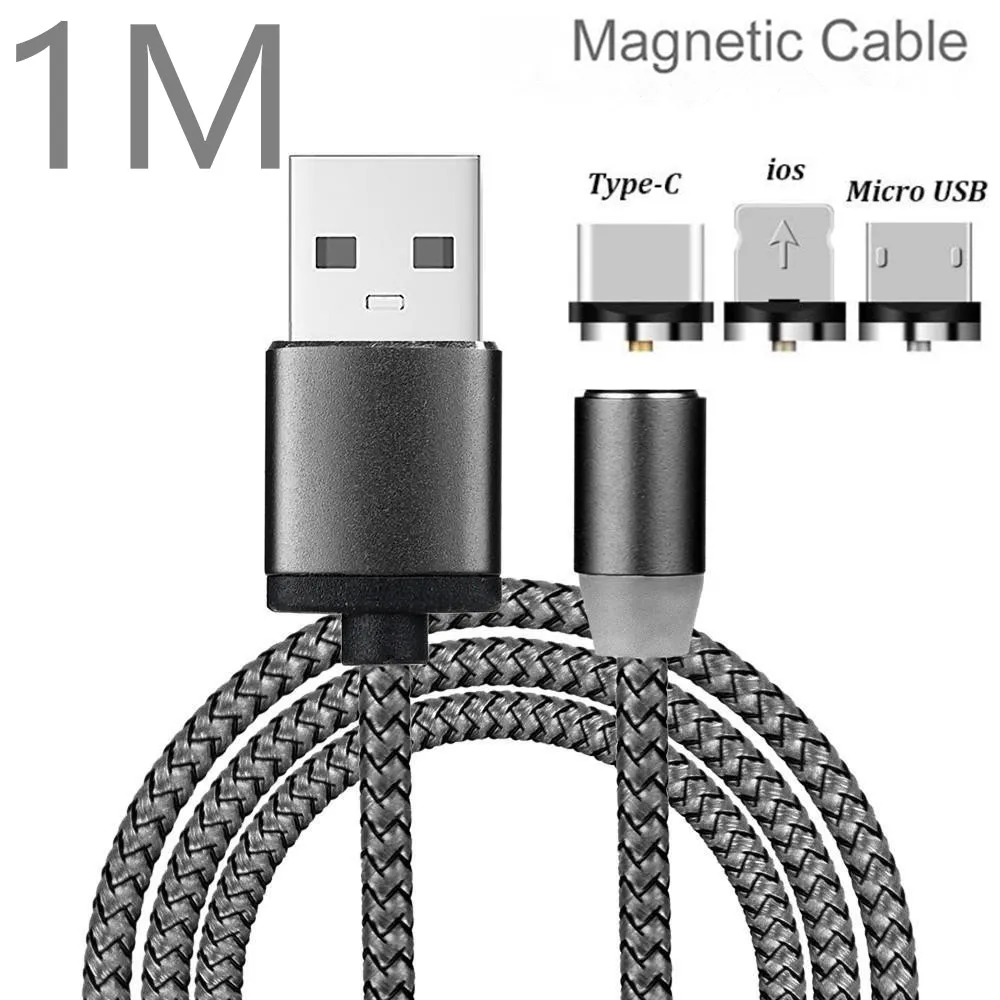 Magnetic Cable Braided Mobile LED Type C Micro USB For iPhone X 7 8 6 Xs XR Samsung Galaxy S9 S10 Plus S10e 70 A7 J6 A8 2018 M30
Magnetic Cable Braided Mobile LED Type C Micro USB For iPhone X 7 8 6 Xs XR Samsung Galaxy S9 S10 Plus S10e 70 A7 J6 A8 2018 M30