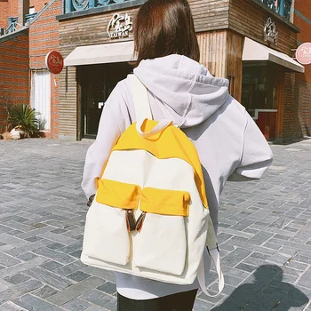 Fashion Women Backpack Canvas Shoulder Bag School Bag For Teenager Girls Anti-theft Large Capacity Backbag Mochilas Mujer
Fashion Women Backpack Canvas Shoulder Bag School Bag For Teenager Girls Anti-theft Large Capacity Backbag Mochilas Mujer