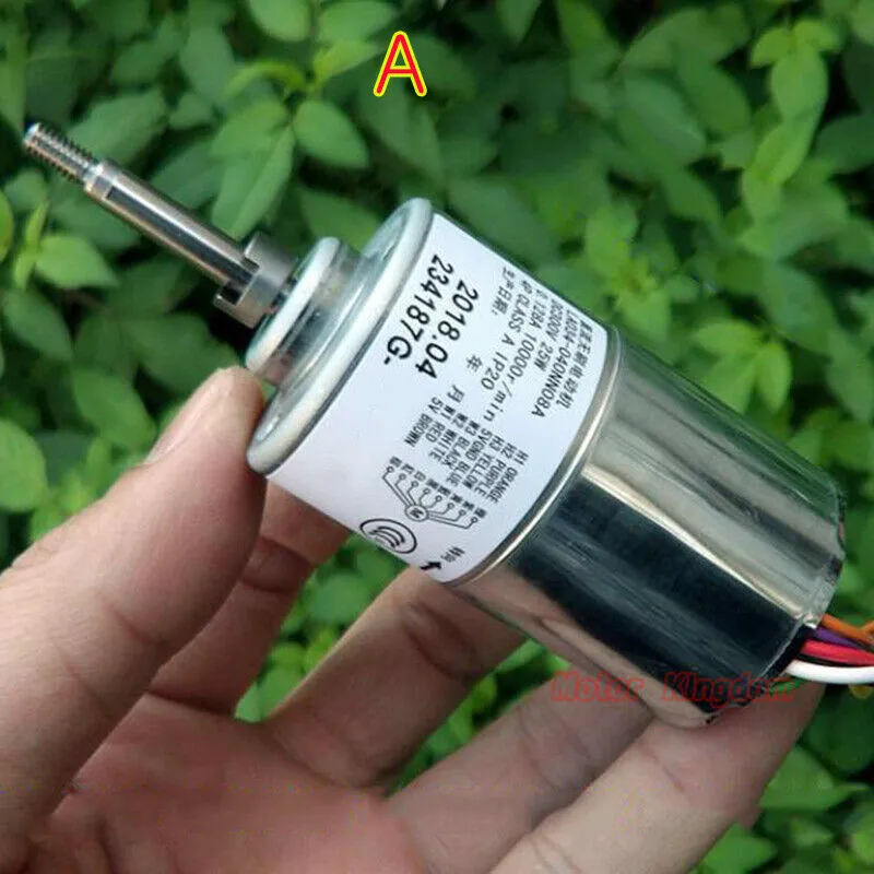 Hugwit Small BLDC Motor 3-Phase Inner Hall Encoder Disk Brushless Motor DC 300V 25W Hall with Driver Board and Connection Leads
Hugwit Small BLDC Motor 3-Phase Inner Hall Encoder Disk Brushless Motor DC 300V 25W Hall with Driver Board and Connection Leads