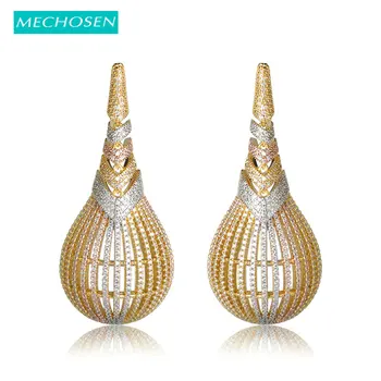 MECHOSEN Luxury Large Copper Drop Earrings For Women 3 Tones Plated Cubic Zirconia Earring Pendientes Mujer Moda Wedding Jewelry
MECHOSEN Luxury Large Copper Drop Earrings For Women 3 Tones Plated Cubic Zirconia Earring Pendientes Mujer Moda Wedding Jewelry