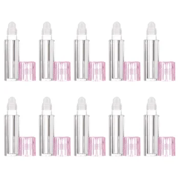 1 Set 10Pcs Hydrating Lip Oil Vials Moisture Lip Refillable Roll-On Bottle Lip Oil Vials with Lid (Pink Cap)
1 Set 10Pcs Hydrating Lip Oil Vials Moisture Lip Refillable Roll-On Bottle Lip Oil Vials with Lid (Pink Cap)