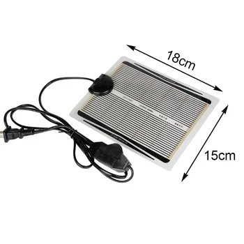 Terrarium Reptile Heat Mat Climbing Pet Heating Warm Pad Adjustable Temperature Controller Incubator Mat For Turtle Snake Lizard
Terrarium Reptile Heat Mat Climbing Pet Heating Warm Pad Adjustable Temperature Controller Incubator Mat For Turtle Snake Lizard
