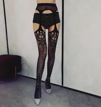 New Diamond Womens Fishnet Tights Mesh Pantyhose Rhinestone Nylons Lady Stockings Tights Open Crotch Fish Net Tights Collant
New Diamond Womens Fishnet Tights Mesh Pantyhose Rhinestone Nylons Lady Stockings Tights Open Crotch Fish Net Tights Collant